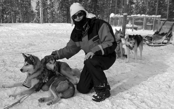 Jens Hochreuter-Hundeschlitten / Finnland